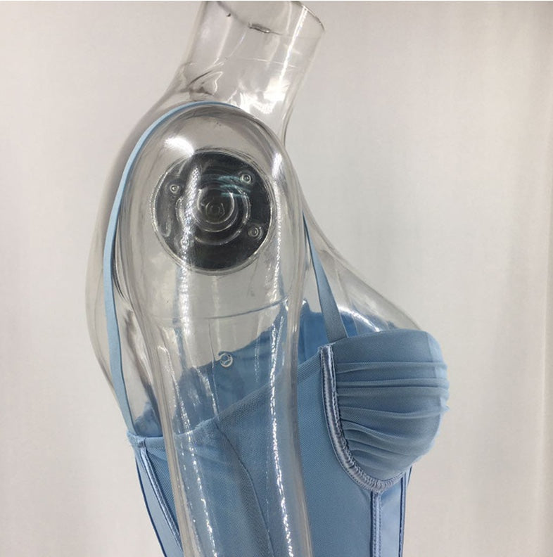 Cupid's Dream Mini Dress Blue