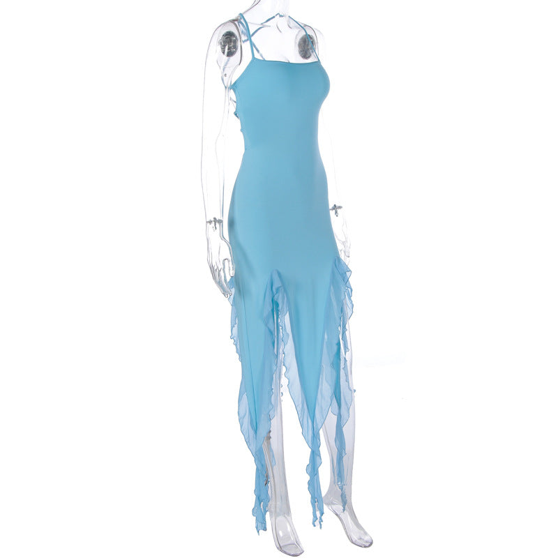 Afia Dress Light Blue