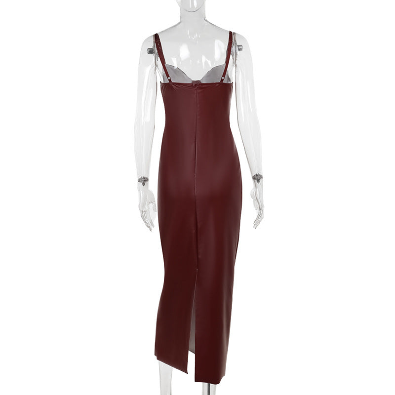 Royal Maroon Dress Maroon