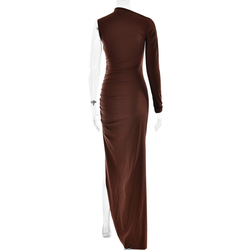 Cerva Maxi Dress Brown