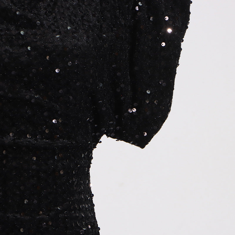 Party On Mini Dress Black