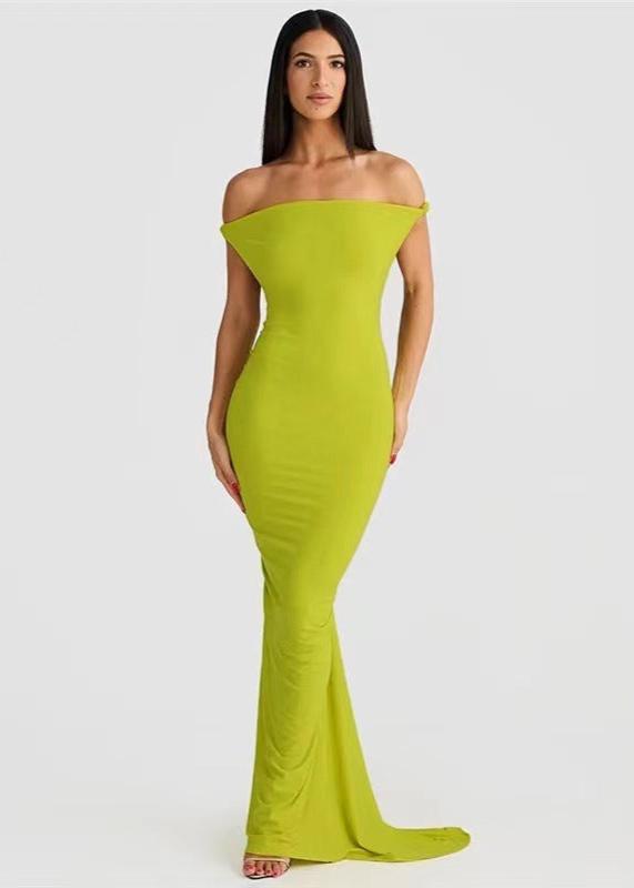 Backless Sling Slim Fit Long Dress