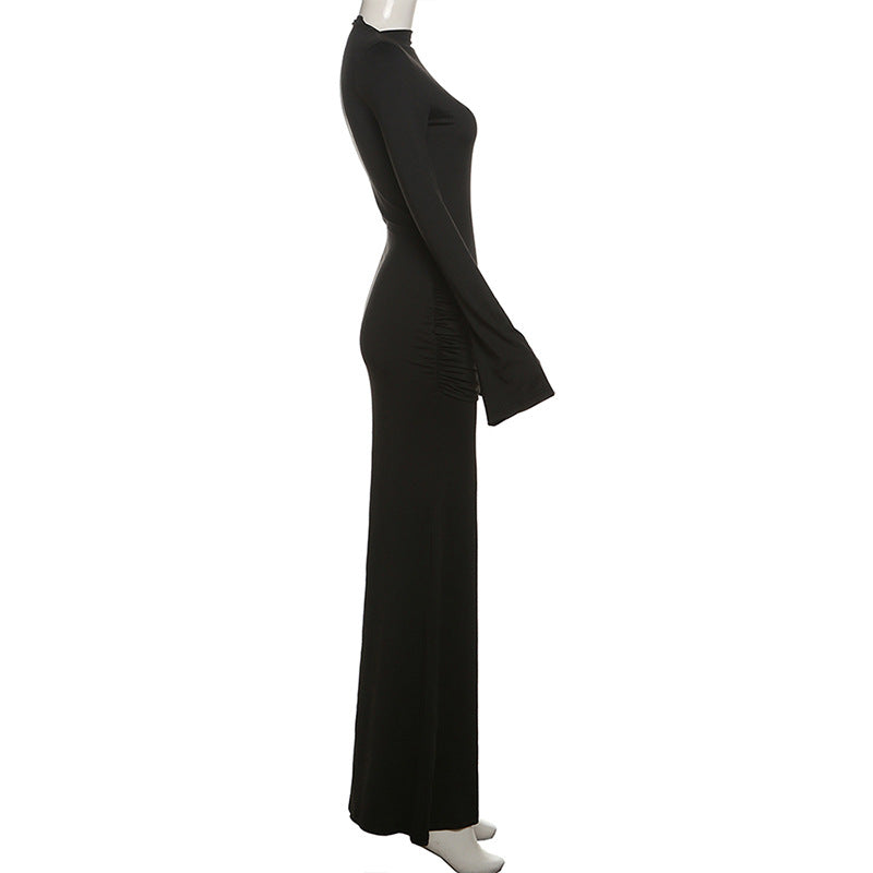 Crimson Embrace dress Black