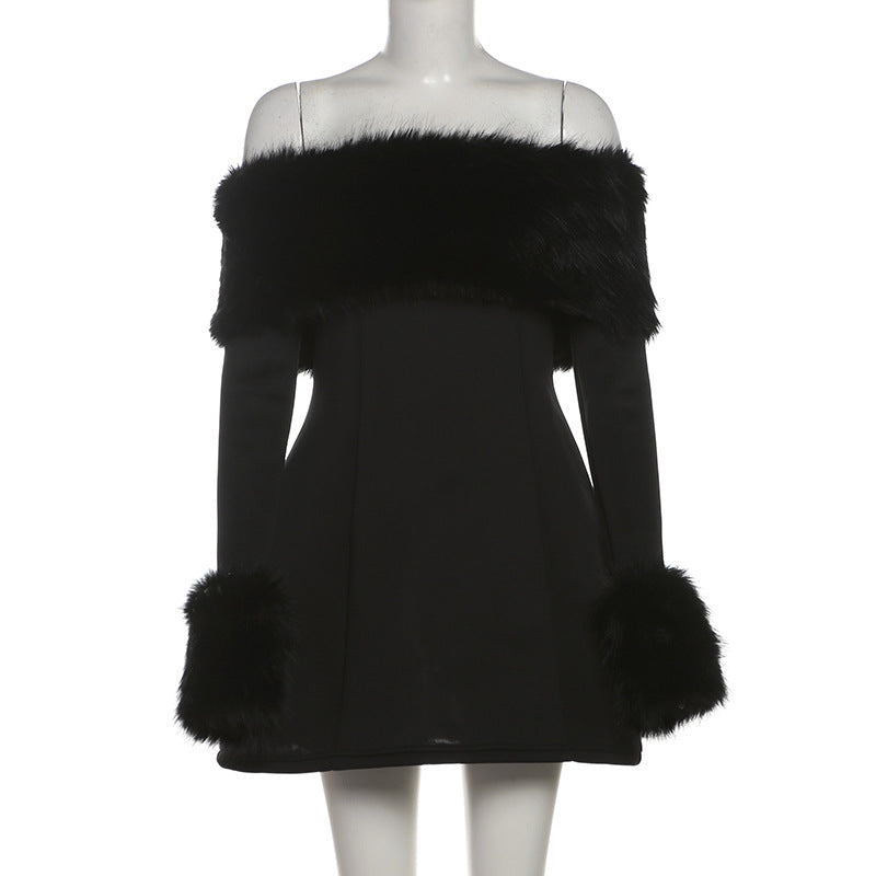 Carnival Mini Dress Black