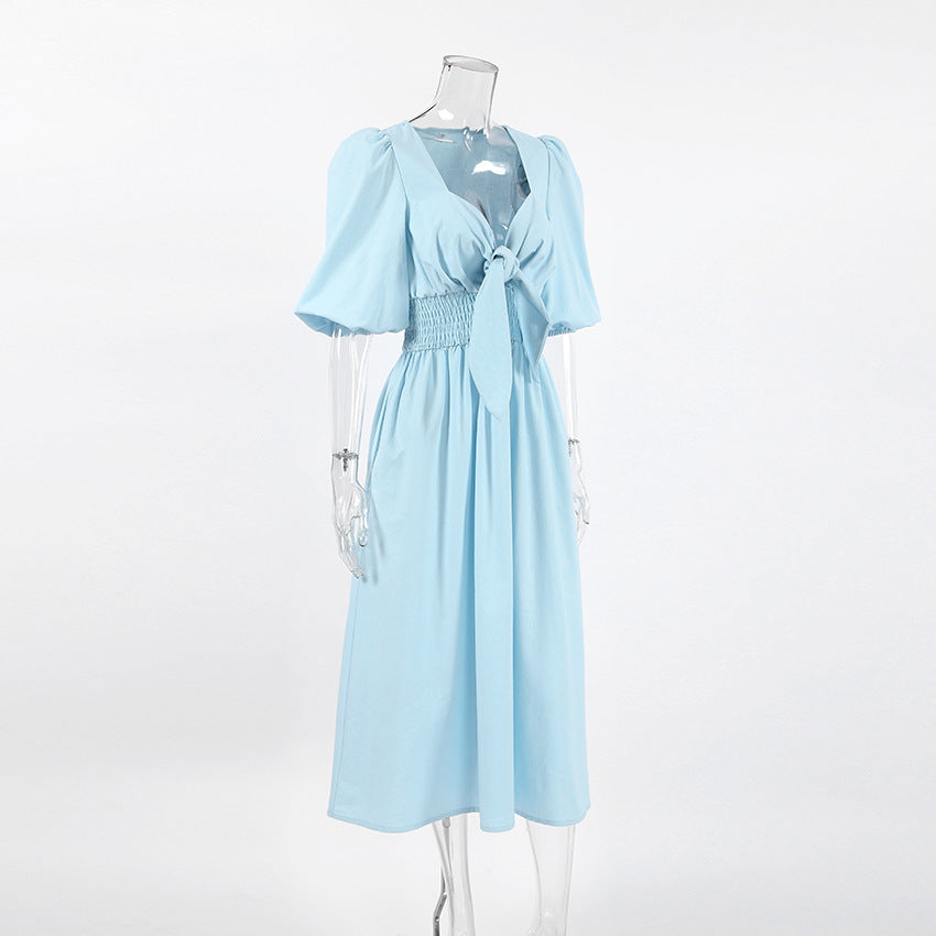 Sky Midi Dress Blue