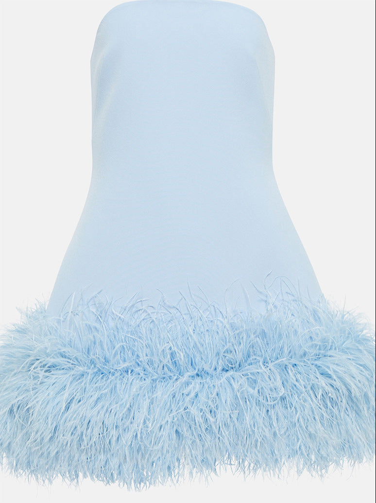 Seraya Mini Dress Blue