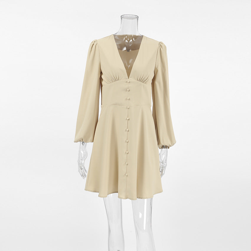 Like a Lady Mini Dress Khaki