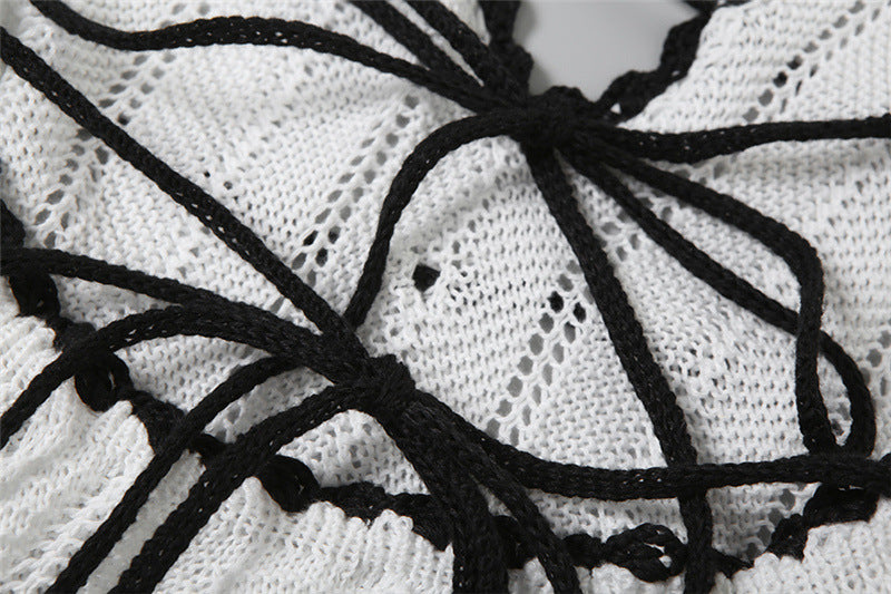 Luna Lace Dress White