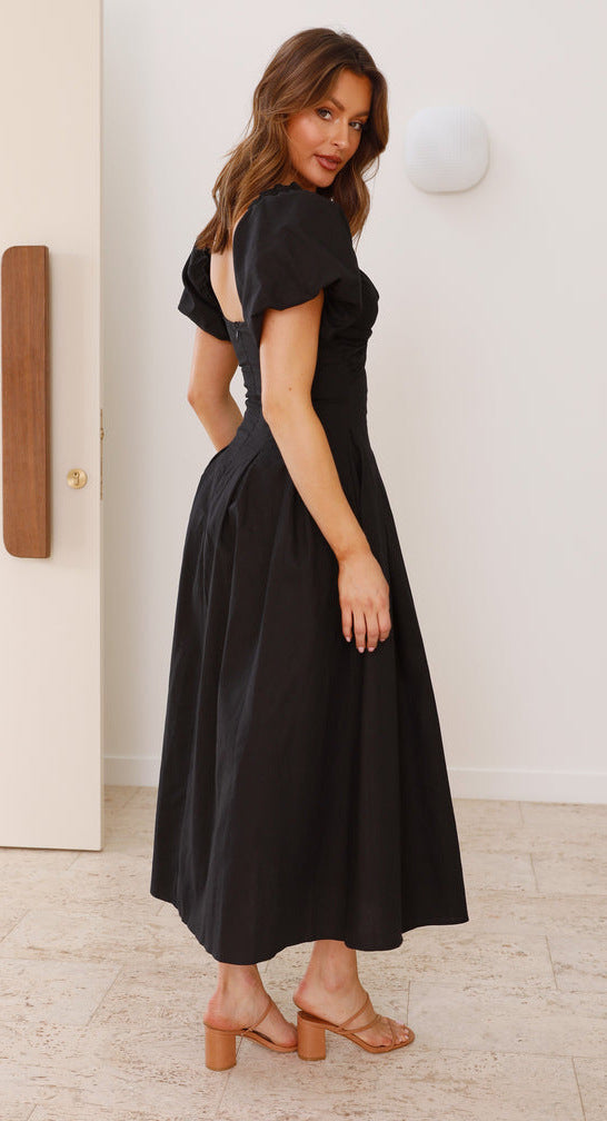 Algar Dress Black