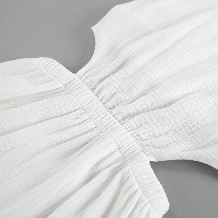 Durian Dress White
