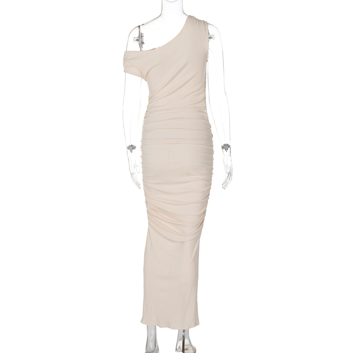 Mystical Off Shoulder Dress Apricot
