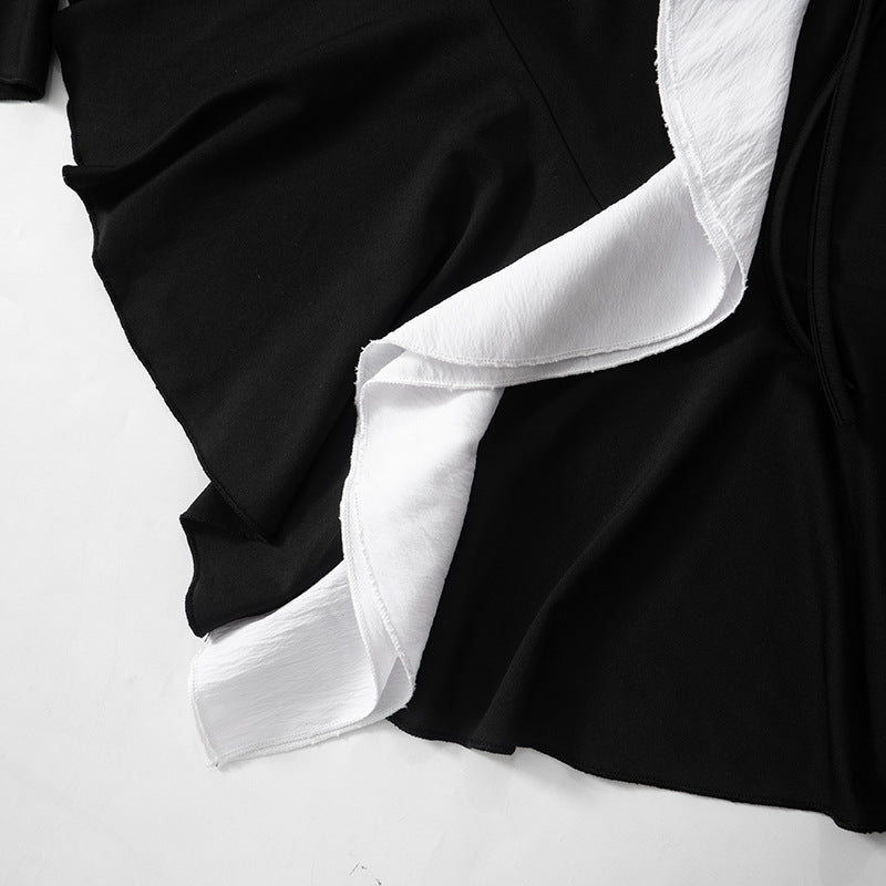 Ruffle Charm 2.0 Mini Dress Black