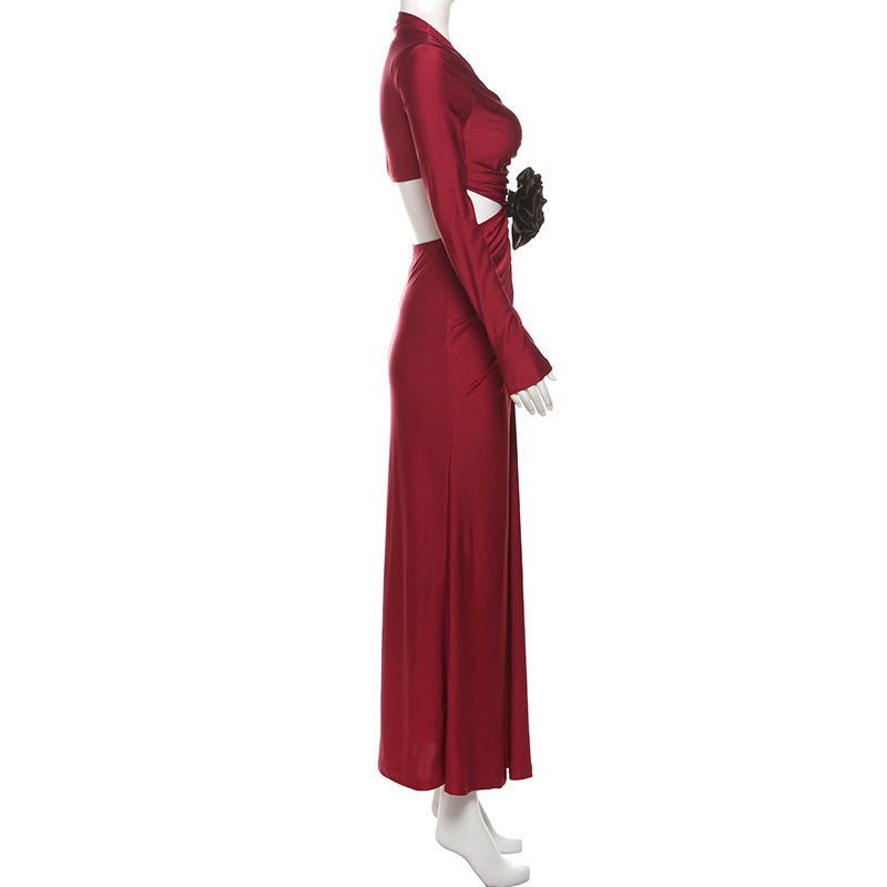 Ross Maxi Dress Red