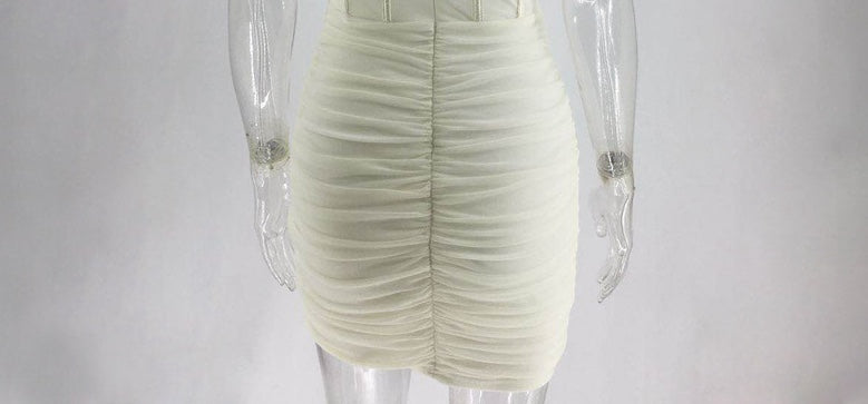 Cupid's Dream Mini Dress Off White