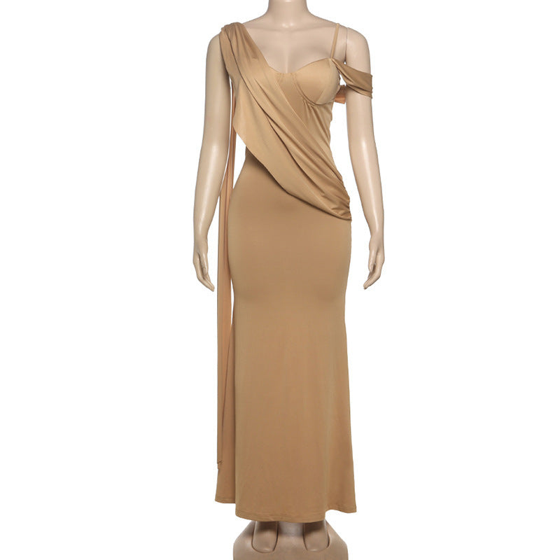 Elnora Maxi Dress Khaki