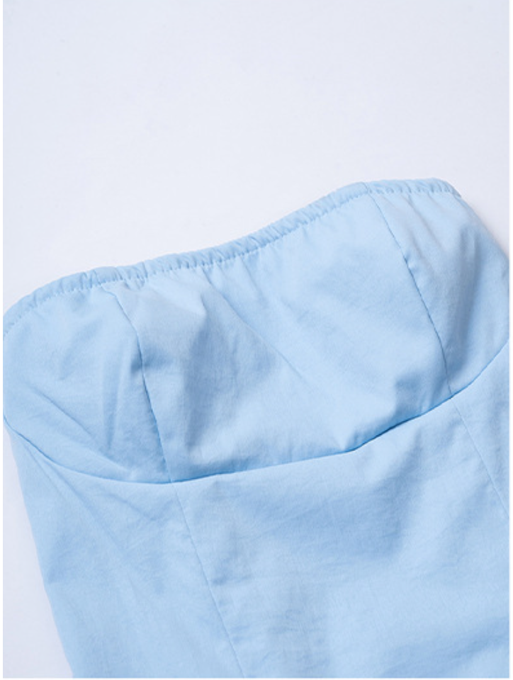 Bucco Mini Dress Light blue