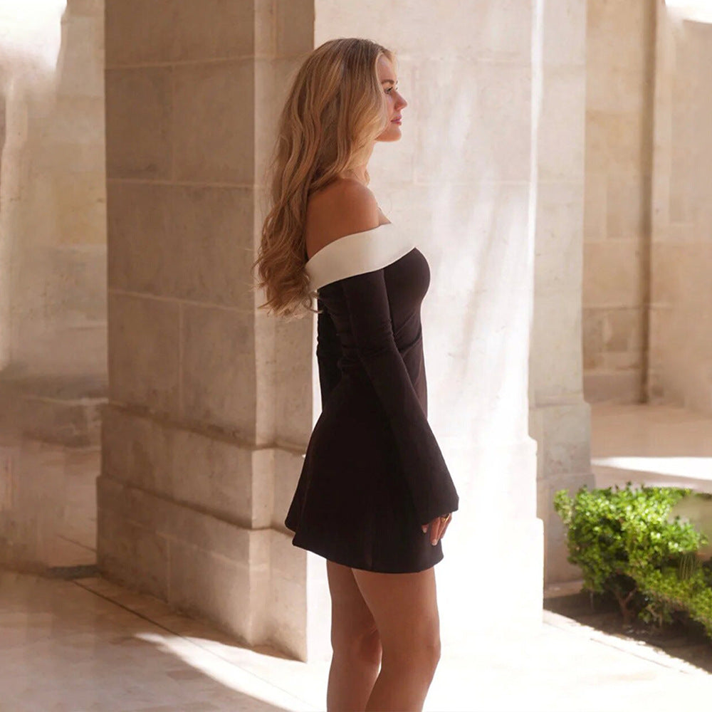 Bowen Mini Dress Black