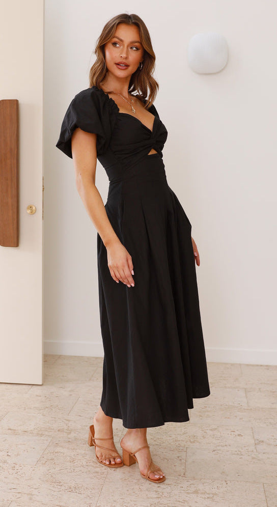Algar Dress Black