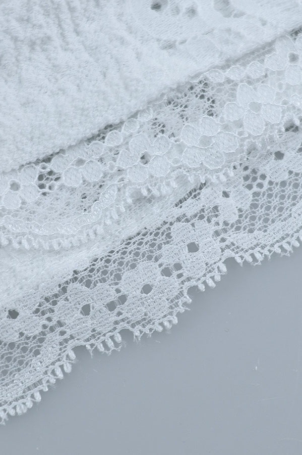 Slim Fit Off Shoulder Lace Dress