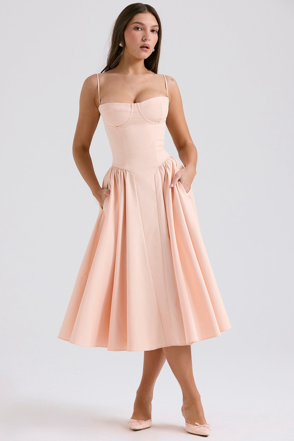 Claire Waist Shaper Sundress