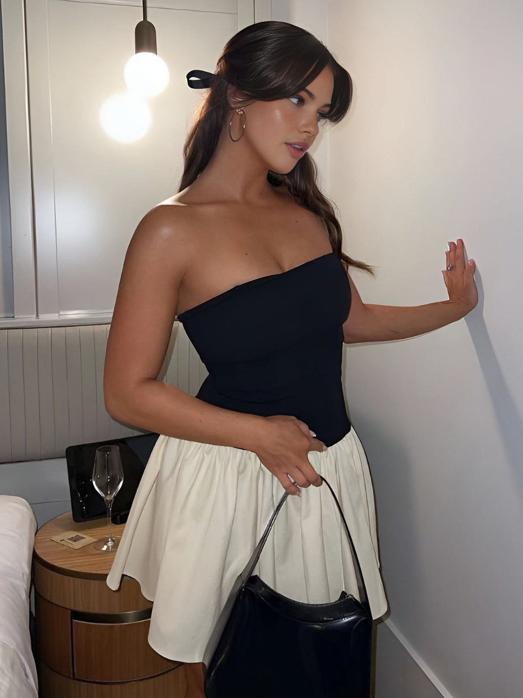Anara Chic Short Dress