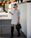 Smoky Mountain Sweater Dress Grey