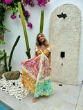Bellina Summer Dress with Flower Print