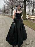 Tube Top Leather Buckle Vintage Backless Strapless Harajuku EGirls 90s Streetwear Club Dress