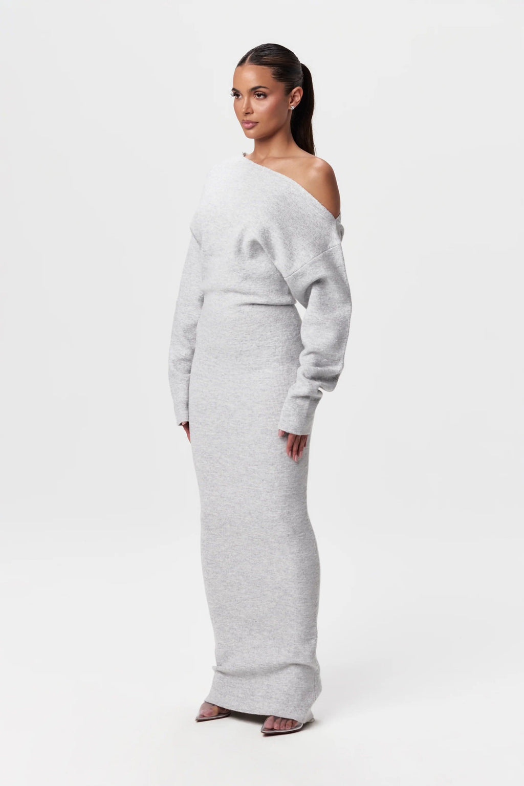 Serena Off Shoulder Knit Dress