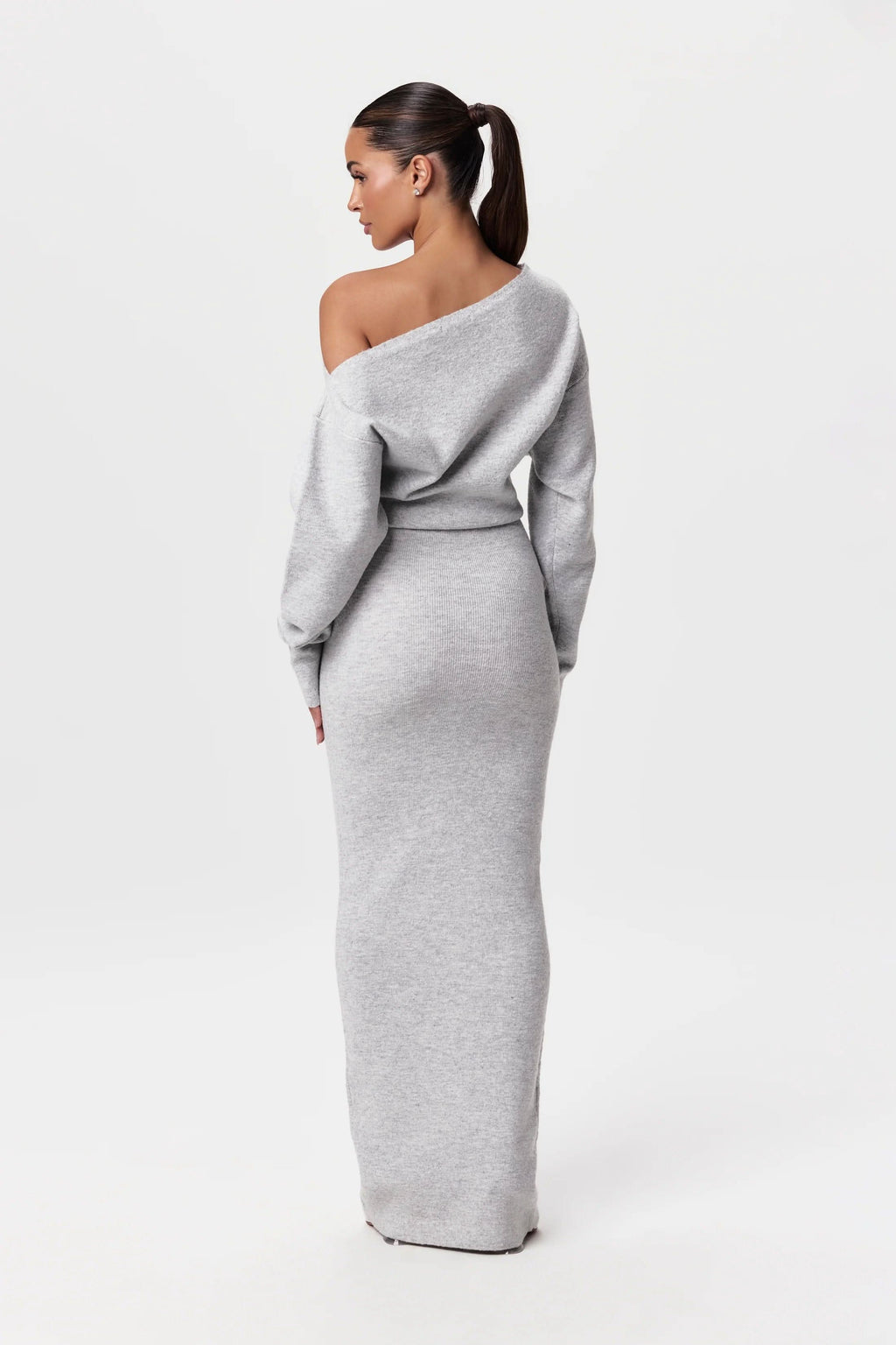Serena Off Shoulder Knit Dress