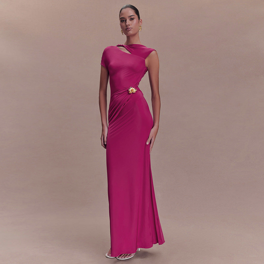 Gentry Maxi Dress Rose Red