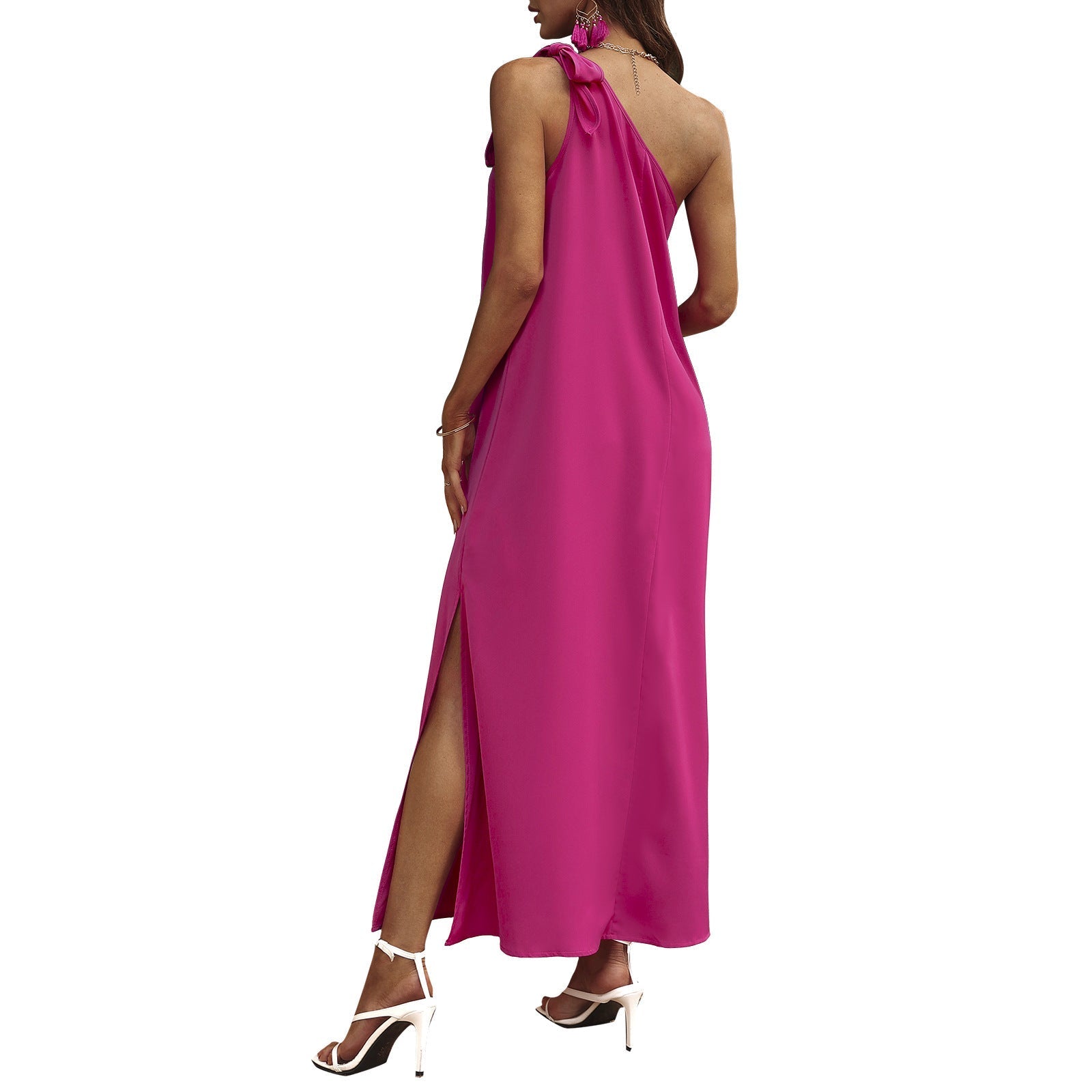 Chase Your Dreams Slit Midi Dress Bubbalicious