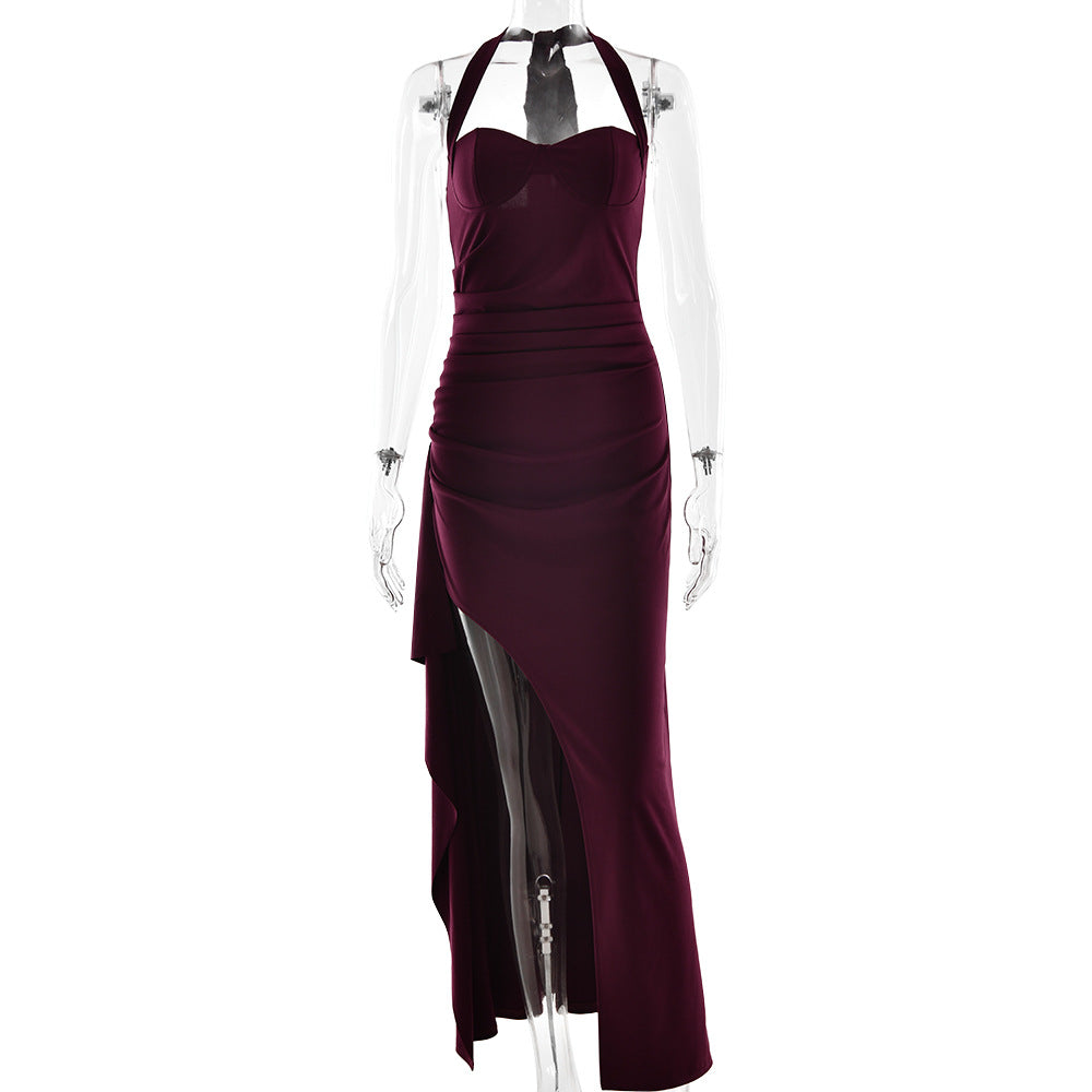 Nekoda Maxi Dress Maroon