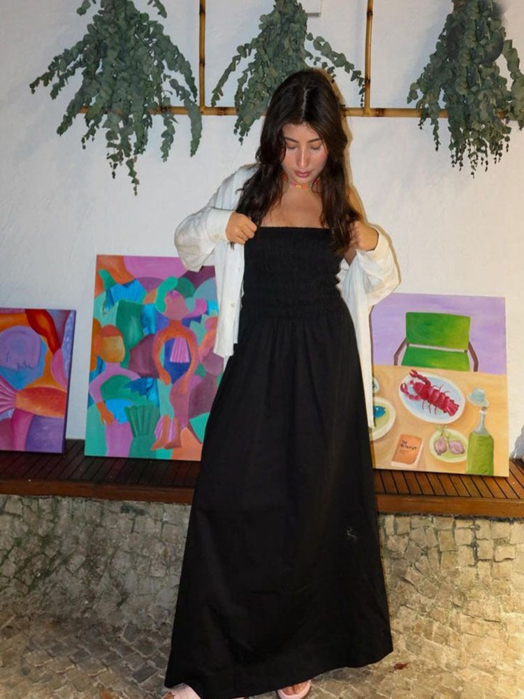 Damaris Midi Dress Black