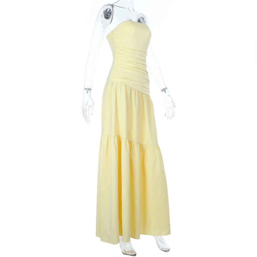 Conklin Maxi Dress Yellow