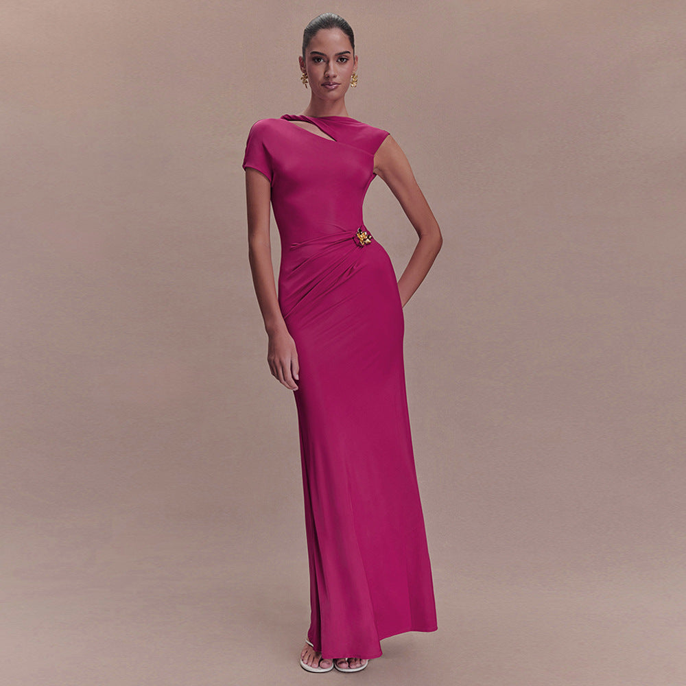 Gentry Maxi Dress Rose Red