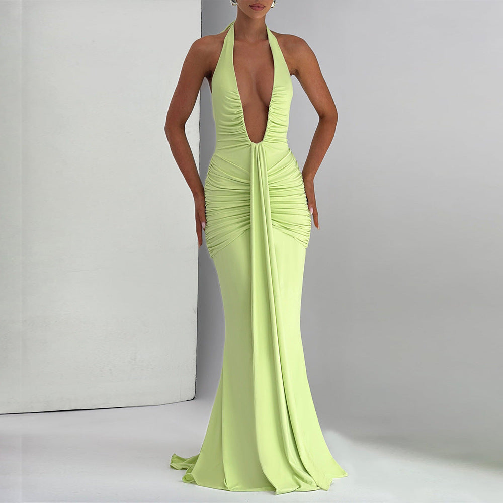 Aster Maxi Dress Green