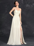 Graceful Tube Top Evening Dress Cocktail Ball Slit Dress Annual Meeting Host Dress