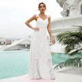It Was All A Dream Lace Maxi Dress Cream