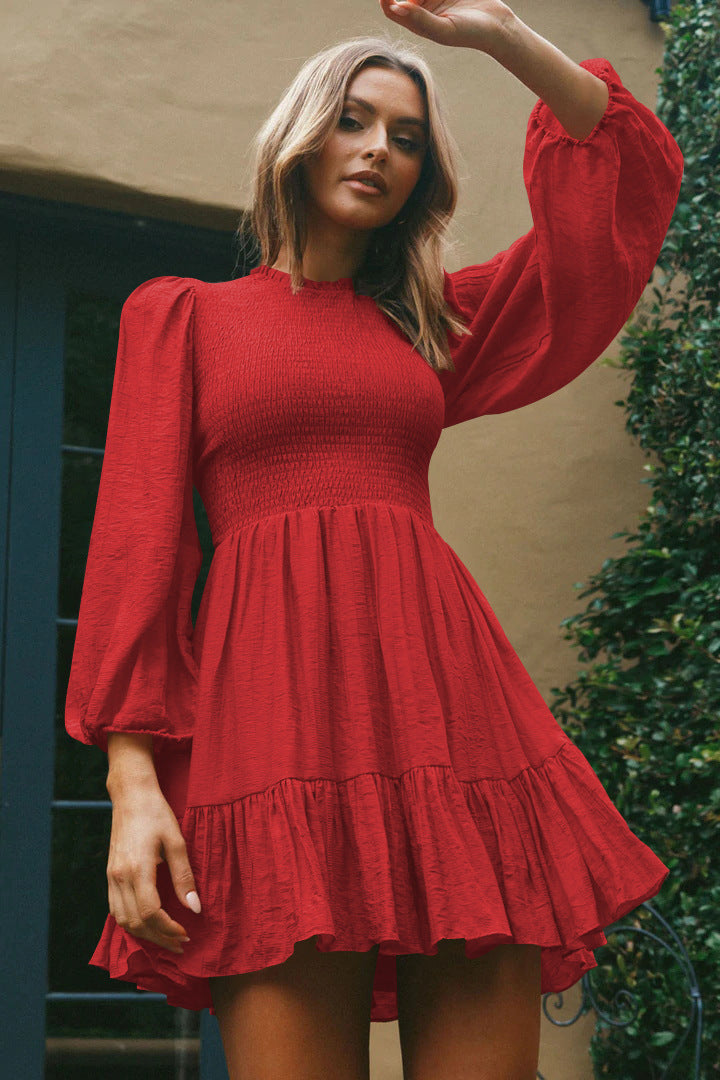 Starts With Love Smocked Dress Rose FINAL