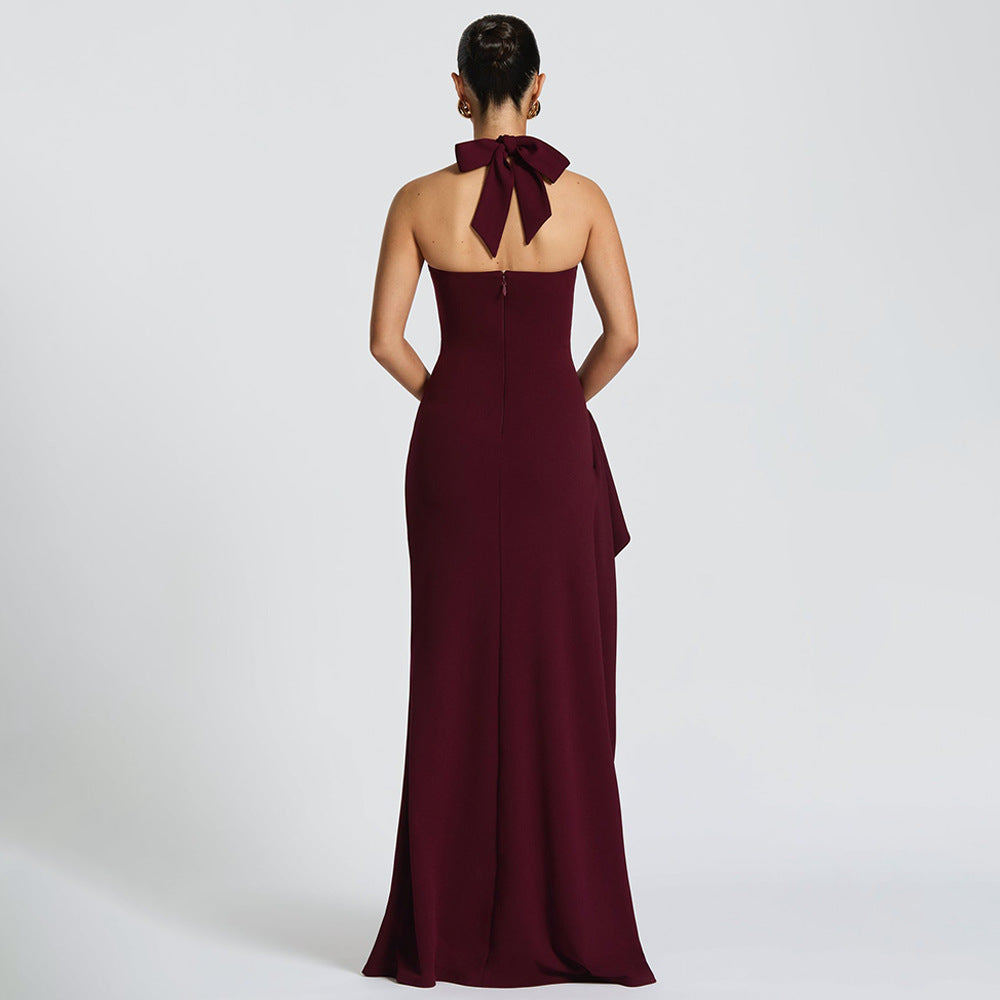 Nekoda Maxi Dress Maroon