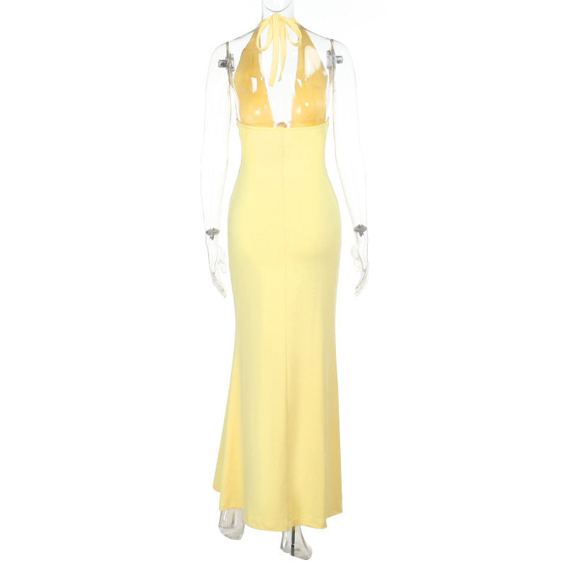 Vecna Maxi Dress Yellow
