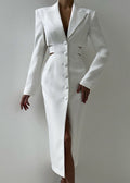 Sculpted Elegance Cut Out Blazer Dress