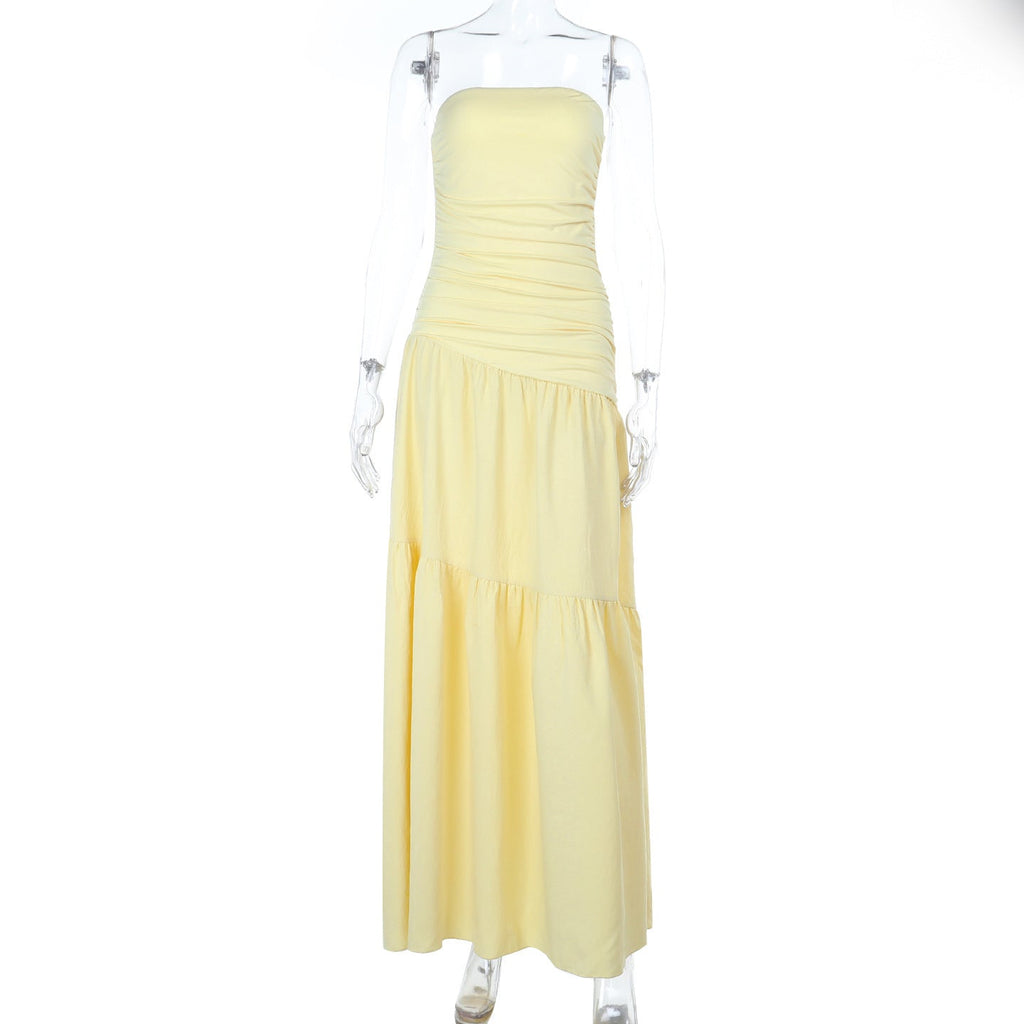 Conklin Maxi Dress Yellow