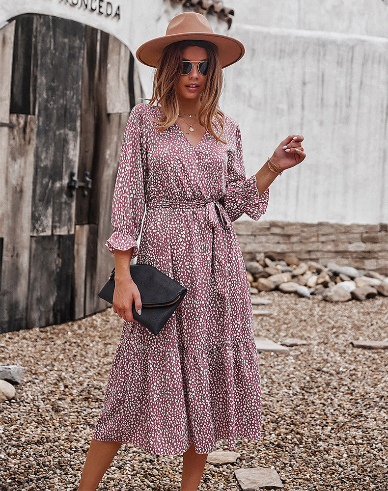 Sylvie Floral Shirred Midi Dress FINAL