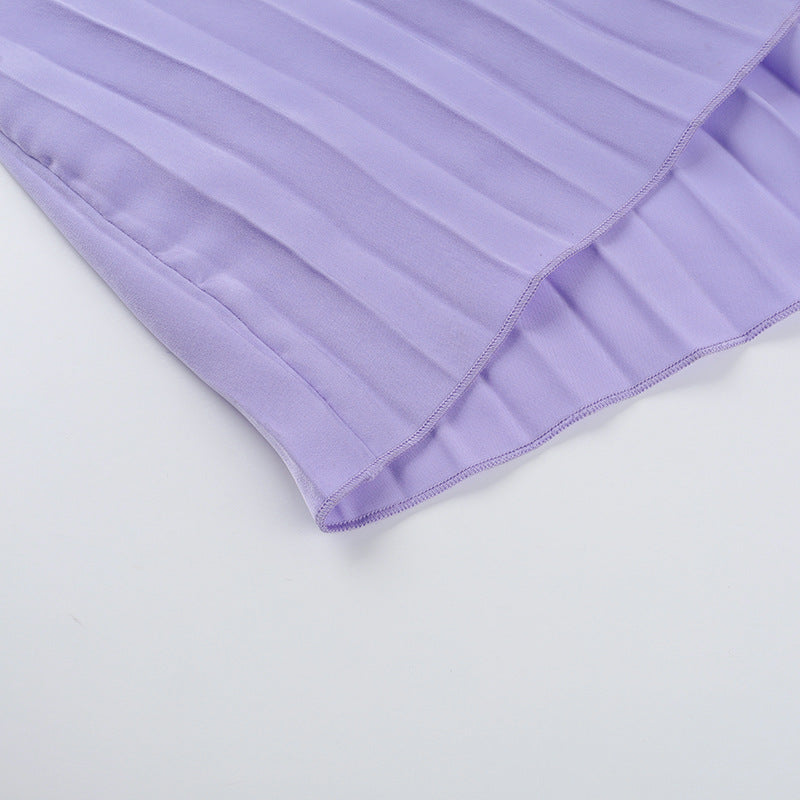 Wisteria Midi Dress Purple