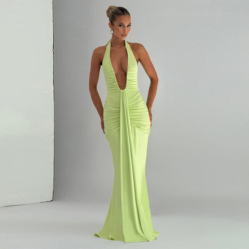 Aster Maxi Dress Green