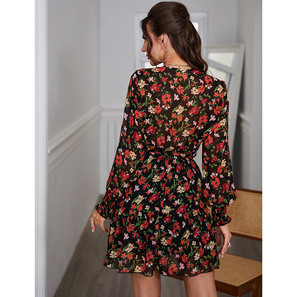 Bash Floral Tiered Babydoll Dress FINAL