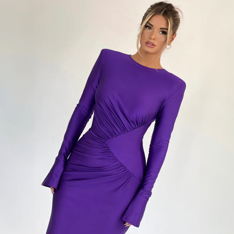 Ansley Dress Purple