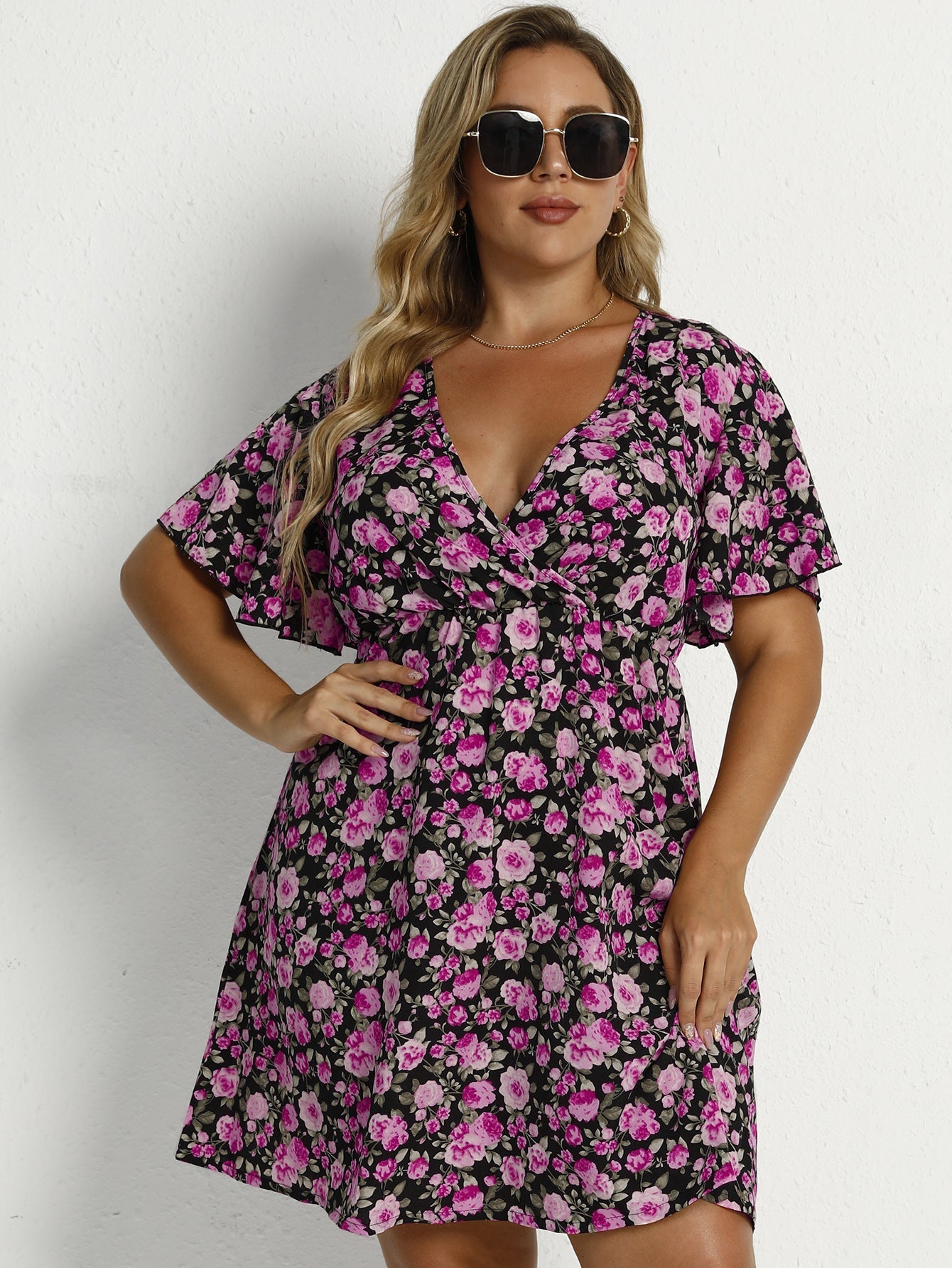 Sutton Printed Tie Dress FINAL